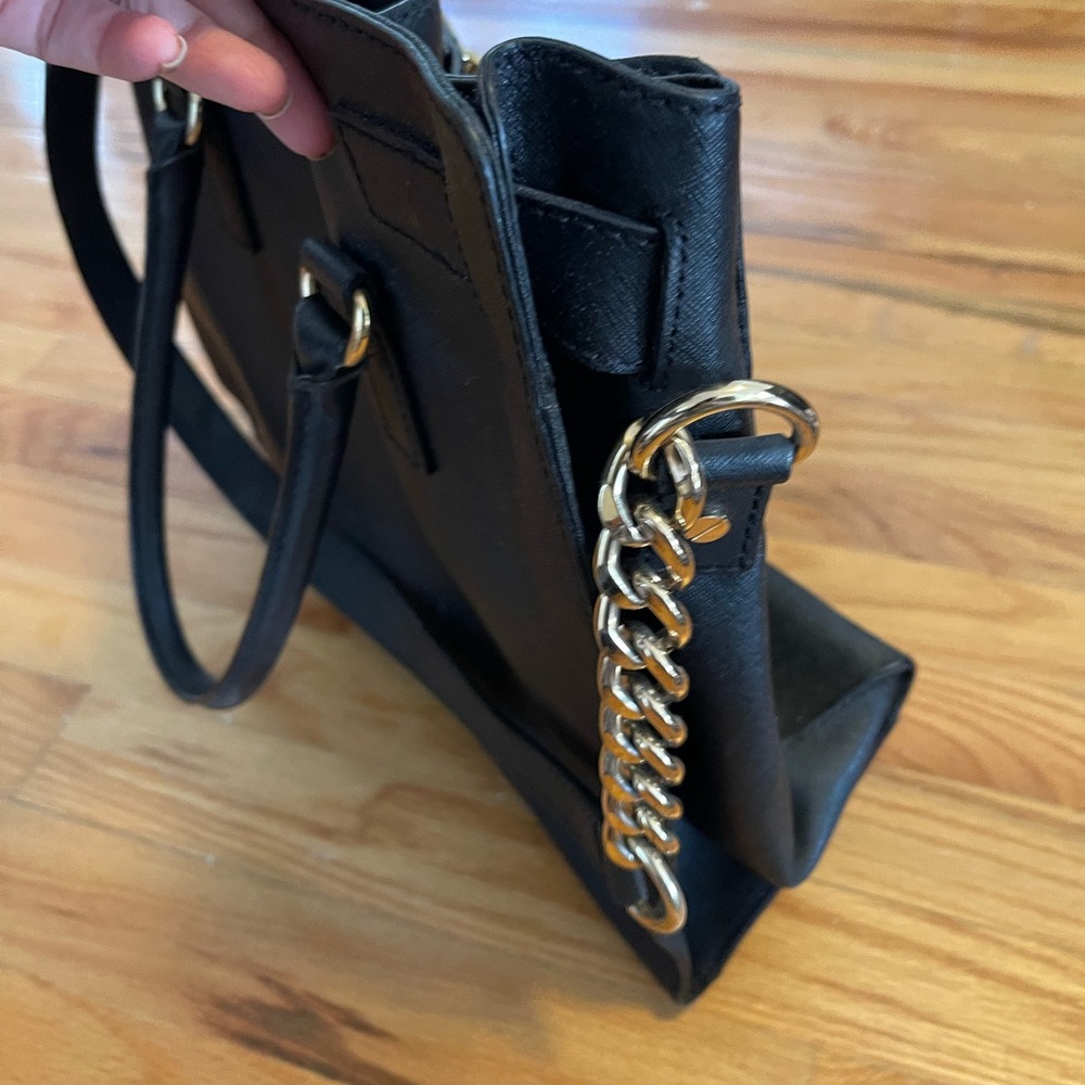 Black leather Michael Kors shoulder bag - Picture 3 of 4